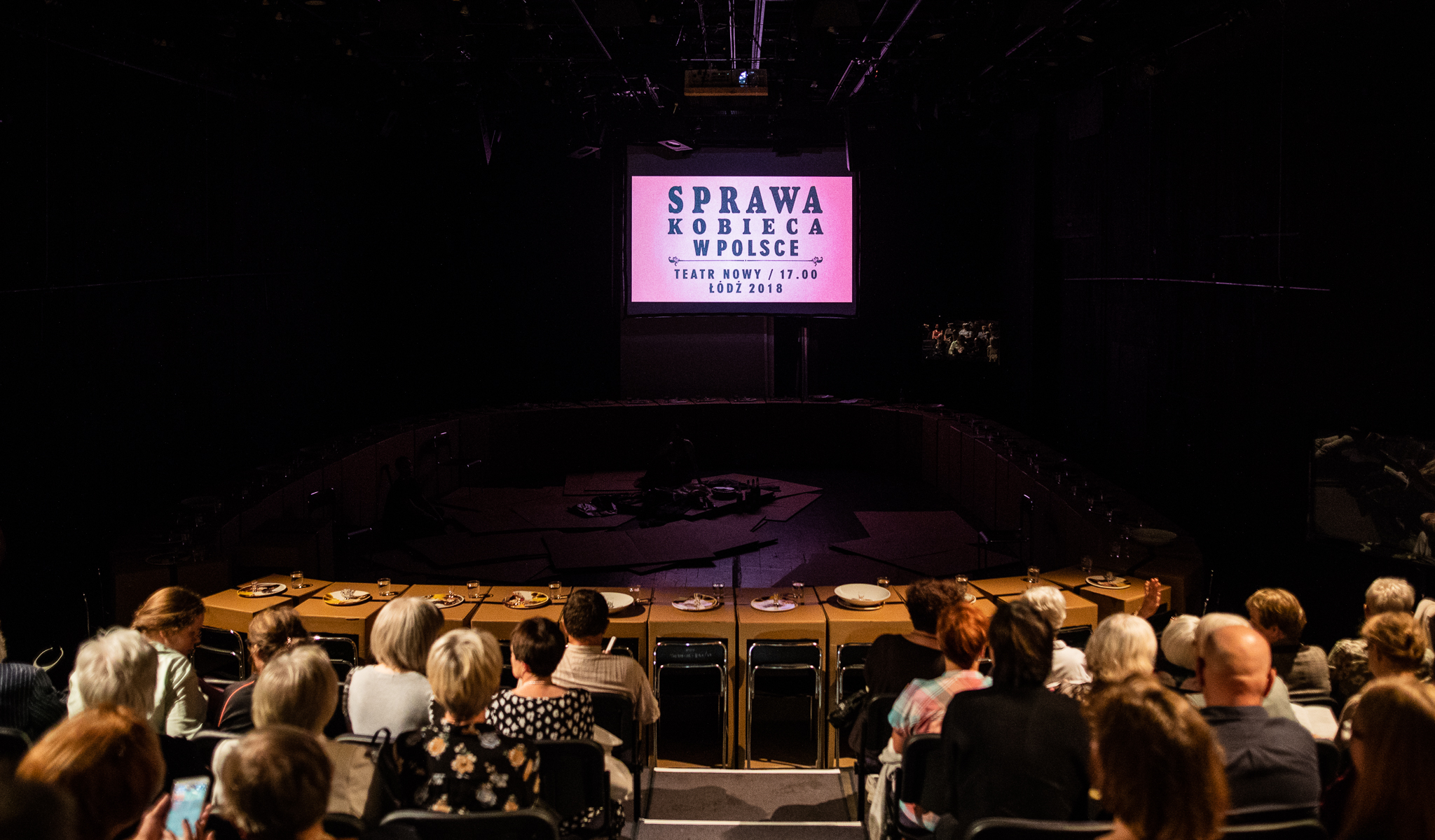 Anna Baumgart, Sprawa kobieca w Polsce, Łódź 2018, Teatr Nowy, Festiwal Łódź Czterech Kultur, premiera 8 września 2018, fot. HAWA